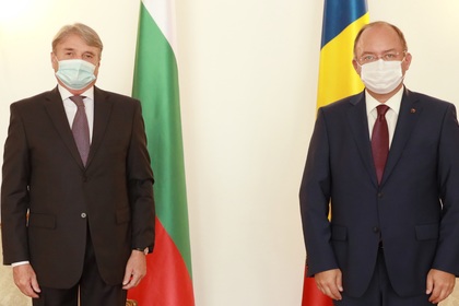 Прощална визита на посланик Тодор Чуров при министъра на външните работи на Румъния Богдан Ауреску